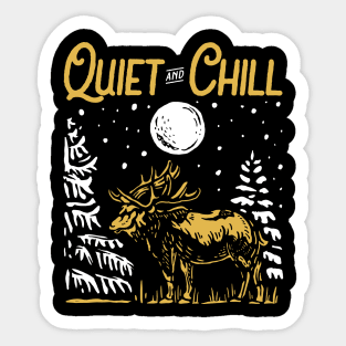 Wild deer Sticker